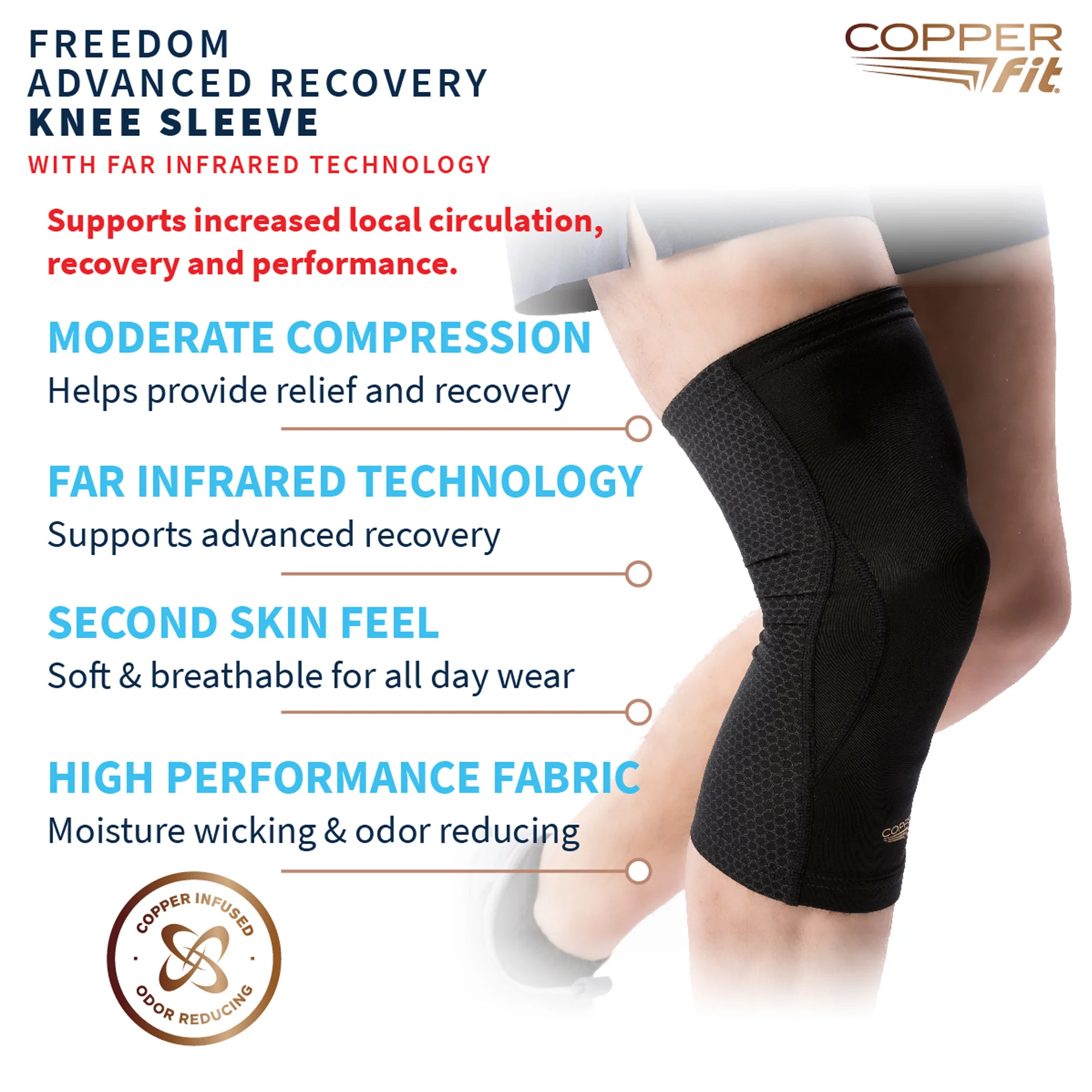 Pro Recovery Knee Compression Sleeve - Image 6